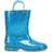 Western Chief Kid's Glitter Rain Boots - Turquoise