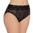 Wacoal Halo Lace Hi-Cut Brief - Black