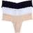 Cosabella Never Say Never Cutie Lr Thong 3-Pack - Black/Blush/White