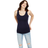 Motherhood Ruched Maternity Tank Top Navy