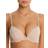 On Gossamer Sleek Micro with Lace Push Up Bra - Beige