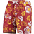 Wes & Willy Lowa State Cyclones Floral Volley Swim Trunks - Red