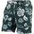 Wes & Willy Michigan State Spartans Floral Volley Swim Trunks - Green