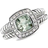 David Yurman Petite Albion Ring - Silver/Diamonds/Prasiolite