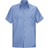 Red Kap Rip Stop Short Sleeve Shirt - Light Blue