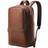 Samsonite Sam Classic Leather Slim Backpack - Cognac