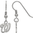 LogoArt Washington Nationals Dangle Earrings - Silver