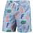 Wes & Willy Florida Gators Vintage Floral Swim Trunks - Light Blue