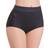 Warner's No Pinching No Problems Tailored Microfiber Brief - Black with Pin Dot
