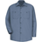 Red Kap Wrinkle-Resistant Work Shirt - Postman Blue