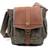 TSD Brand Turtle Ridge Canvas Crossbody - Olive