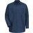 Red Kap Long-Sleeve Work Shirt - Navy