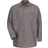 Red Kap Long-Sleeve Work Shirt - Grey