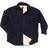 Smith Sherpa Lined Microfleece Shirt Jacket - Navy