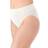 Vanity Fair No Pinch No Show Hi Cut Seamless Brief - Star White