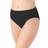 Vanity Fair No Pinch No Show Hi Cut Seamless Brief - Midnight Black