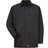 Red Kap Long Sleeve Utility Uniform Shirt - Black