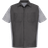 Red Kap Short Sleeve Two Tone Crew Shirt - Charcoal/Grey