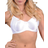 Carnival Seamless Molded Minimizer Bra - White