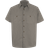 Red Kap Short Sleeve Microcheck Uniform Shirt - Khaki/Black Microcheck