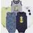 Hudson Baby Sleeveless Bodysuits 5-pack - Pineapple ( 10153309)