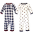 Hudson Premium Quilted Coveralls 2-pack - Football (10159522)