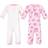 Hudson Premium Quilted Coveralls - Pink Navy Floral (10159540)