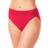 Warner's No Pinching No Problems Hi-Cut Lace Bikini - Classic Red