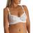 Carnival Full Figure Lace Detail Underwire Bra - White