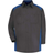 Red Kap Motorsports Shirt - Charcoal/Royal Blue