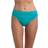 La Blanca Island Goddess Shirred Band Hipster Bikini Bottom - Turquoise