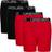 Under Armour Boys' UA Cotton Boxer Briefs 4-Pack - Red/Black (1357920)