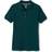 French Toast Girl's Short Sleeve Interlock Polo with Picot Collar - Green