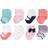 Little Treasures Terry Socks 8-pack - Coral Sparkle (10776212)