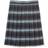 French Toast Girl's Plaid Pleated Skirt - Blue Gold Plaid