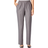 Alfred Dunner Classics Pull-On Straight Leg Pants - Gray