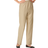 Alfred Dunner Classics Pull-On Straight Leg Pants - Tan