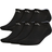 Adidas Men's Athletic Cushioned No Show Socks 6-pack - Black