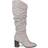 Journee Collection Aneil Medium Calf - Grey