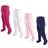 Touched By Nature Baby Girl's Tights 4-pack - Navy/Pink