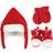 Hudson Trapper Hat, Mitten and Bootie Set - Santa (10115599)