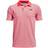 Under Armour Performance Stripe Polo Shirt - Rush Red/White (1361776-820)