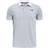 Under Armour Performance Stripe Polo Shirt - White/Steel (1361776-100)