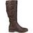 Journee Collection Carly Extra Wide Calf - Brown