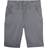 French Toast Boy's Flat Front Stretch Short - Gray