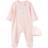 Little Me New Pink Welcome To The World Footed One-Piece & Hat - Pink