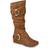 Journee Collection Jester Wide Calf - Camel