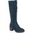 Journee Collection Jenicca Extra Wide Calf - Navy