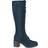 Journee Collection Jenicca Wide Calf - Navy