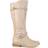 Journee Collection Harley Medium Calf - Stone